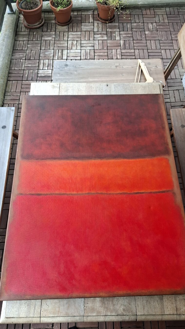 Dipinti: Rothko Style Ölbild auf Holzrahmen – Usato da Zürich venduto da witike 3