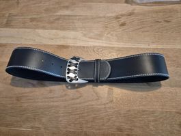 Echt-Leder Gürtel 85 cm