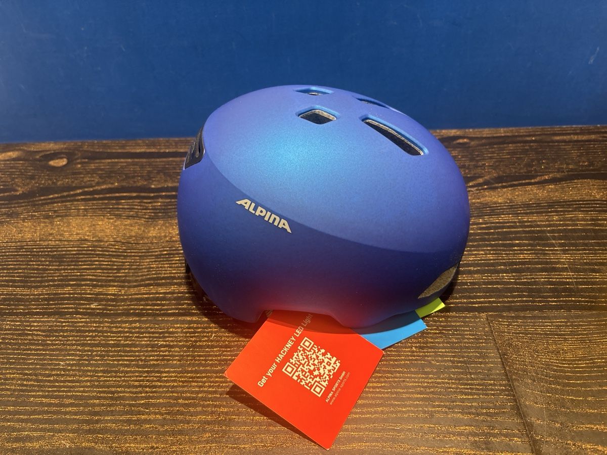 Alpina Caschi: NEU Alpina Velohelm Hackney Gr. 47-51 – Nuovo e nell'imballaggio originale da Steffisburg venduto da nikita009