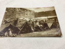 Tripoli italienne bonne carte mercato della verdura 1919