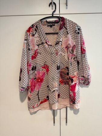 Bluse Marke COMMA Pink  - Gr 38 🎀🖤🎀