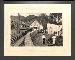 Funchal 🚂  (Madeira) Mount Railway Station (Ansicht alt)