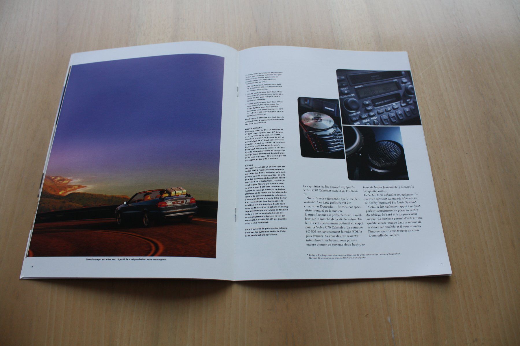 Volvo Documenti: Volvo C70 Cabriolet Prospekt 2000 FR – Usato da Wikon venduto da erwin400 4