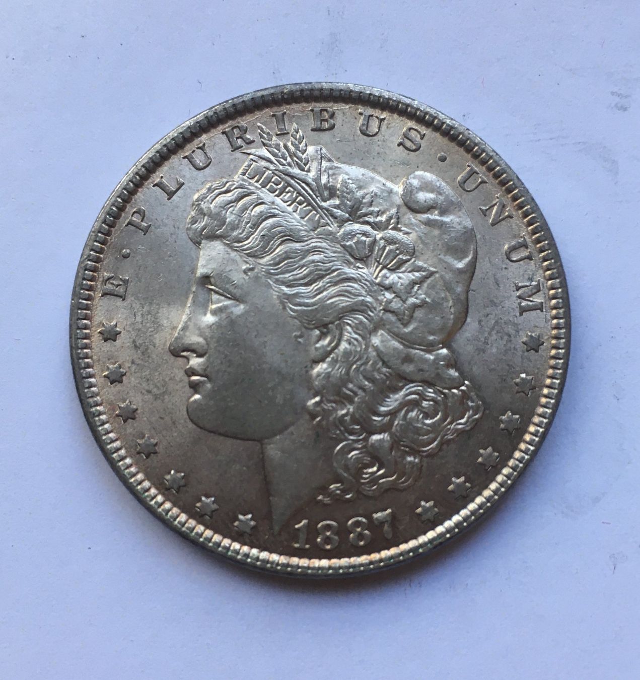 Alle Münzen: 1887 Morgan Dollar unz – Neu (gemäss Beschreibung) aus Kirchberg SG von Helveticus00