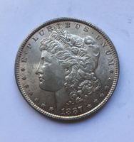 1887 Morgan Dollar unz