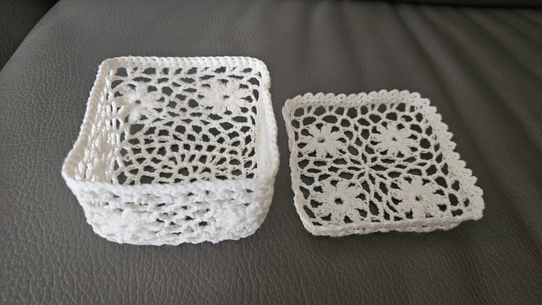 Altro in Decorazioni & Accessori: Scatolina bianca "crochet" – Usato da Melano venduto da H-Sara 1