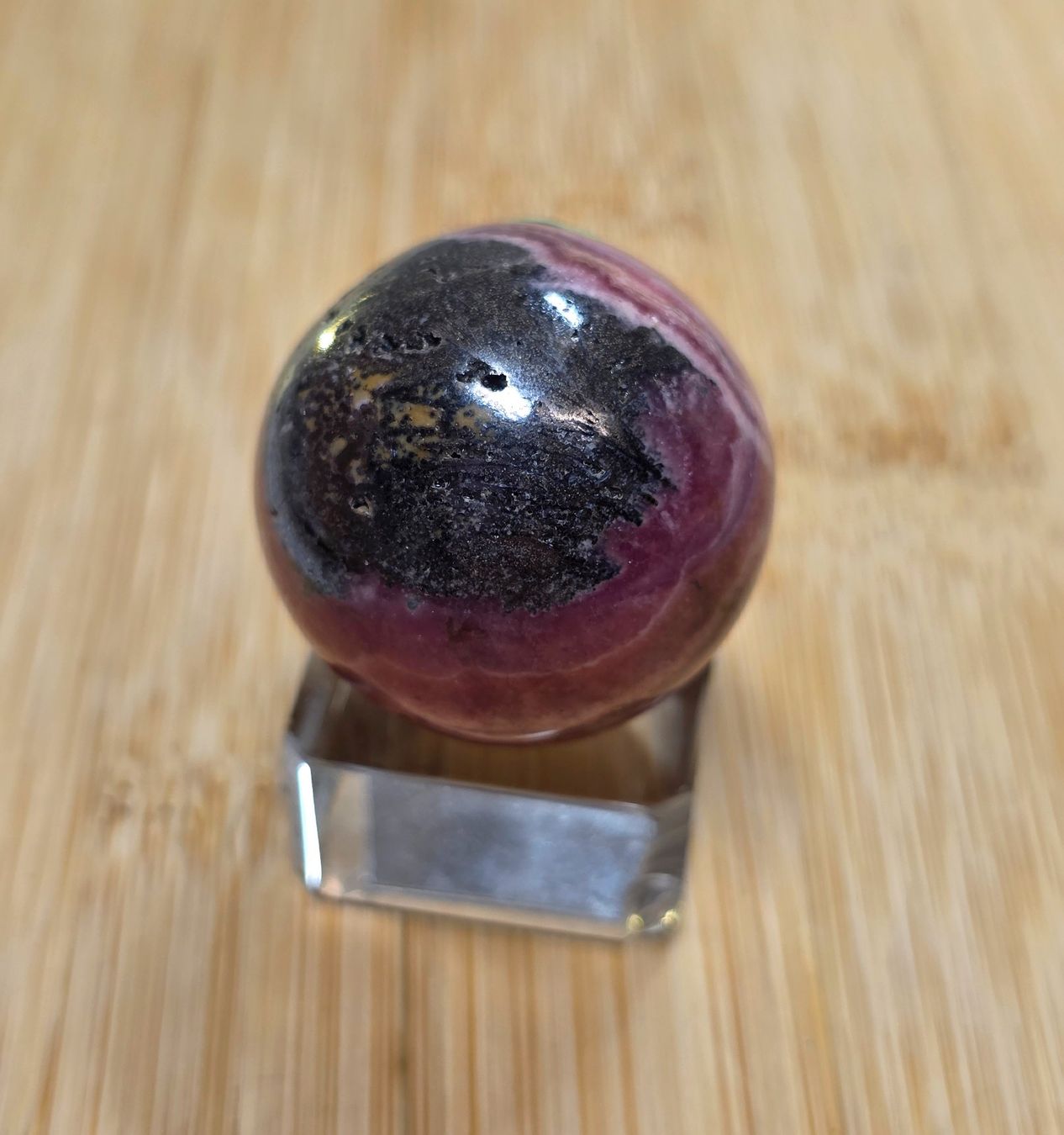 Mineralien & Heilsteine: Rhodochrosit Kugel D 30mm 48.1g – Neu und originalverpackt aus Matzingen von Shay_Crystalz 2