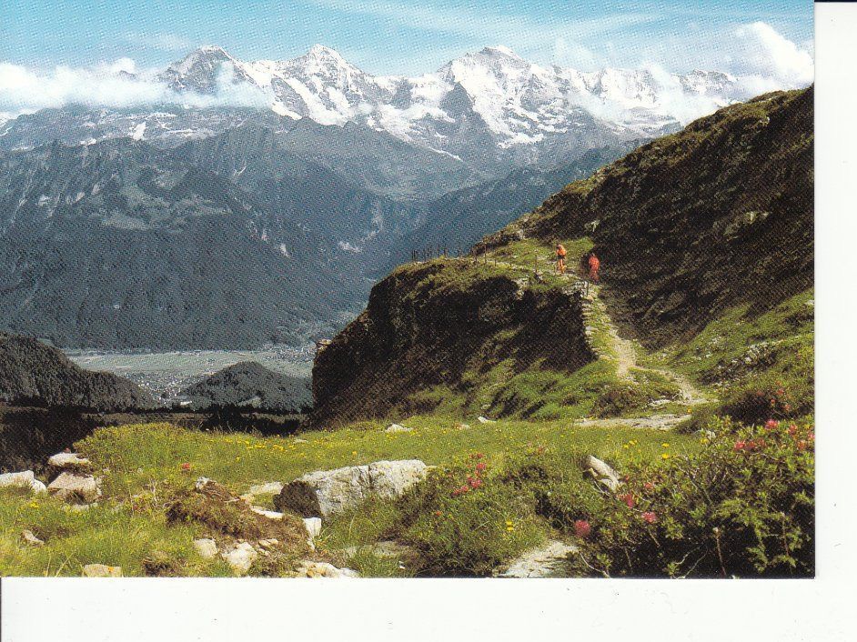 Ansichtskarten: Beatenberg um 1990 – Gebraucht aus Bürglen TG von StampGraf