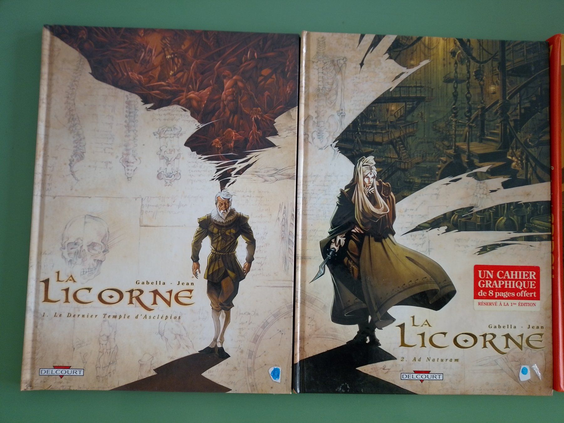Comics: BD la licorne tome 1 et 2 – Gebraucht aus Fribourg von mar_z757