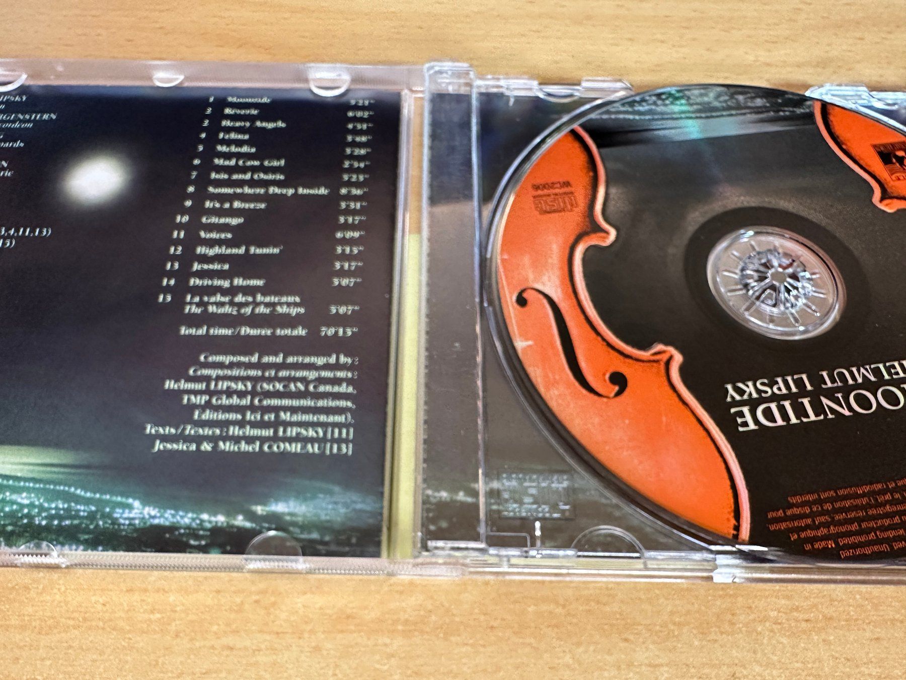 CD: V1 Helmut Lipsky – Moontide – Usato da Rikon im Tösstal venduto da Alpenmutz 2