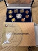 Italien 2005 – Proof-Euroset mit 5 € Silber Federico Fellini