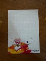 1x A6 Diddlblatt selten