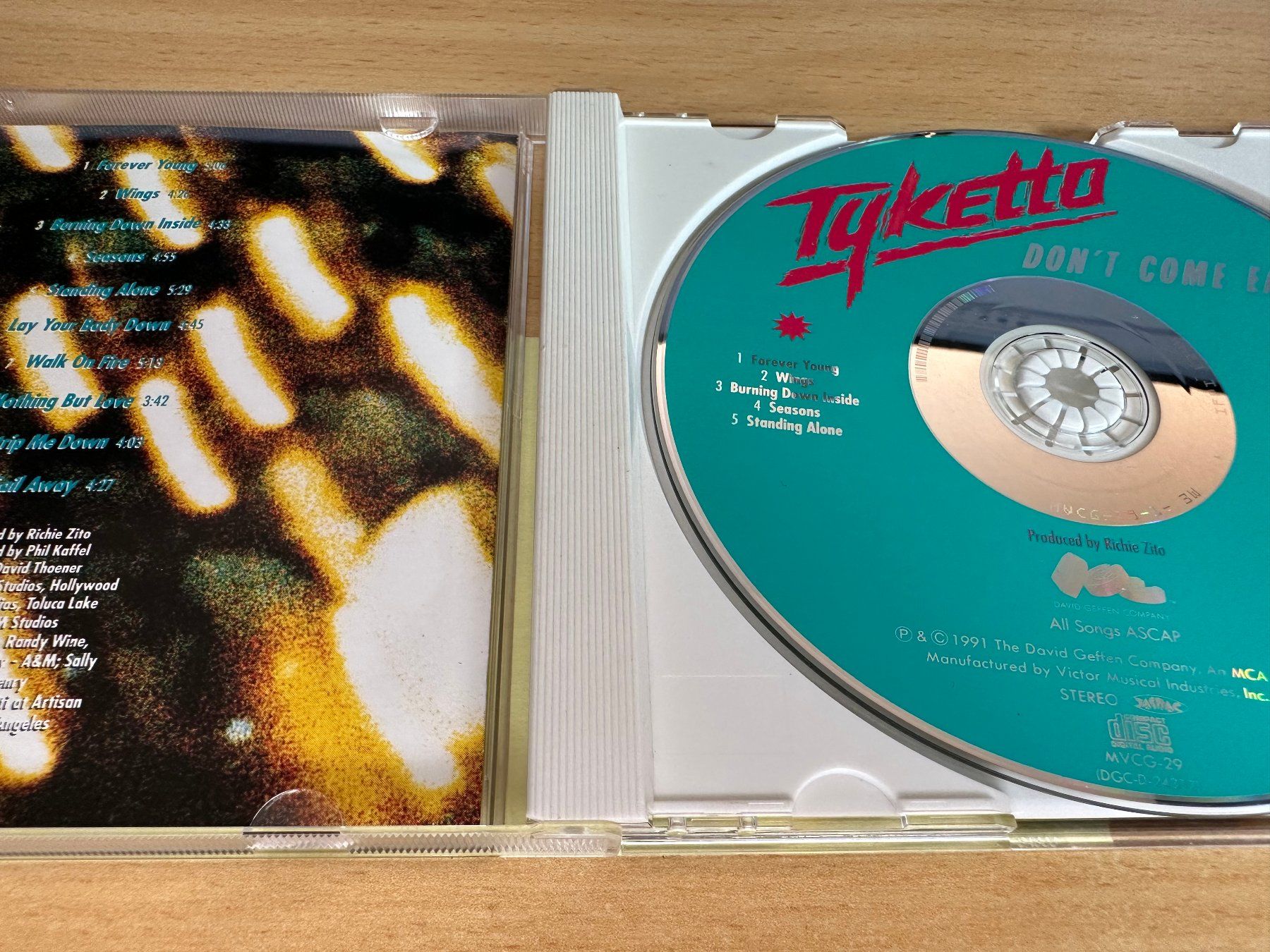 CDs: Tyketto – Don't Come Easy – D'occasion à Rikon im Tösstal par Alpenmutz 2
