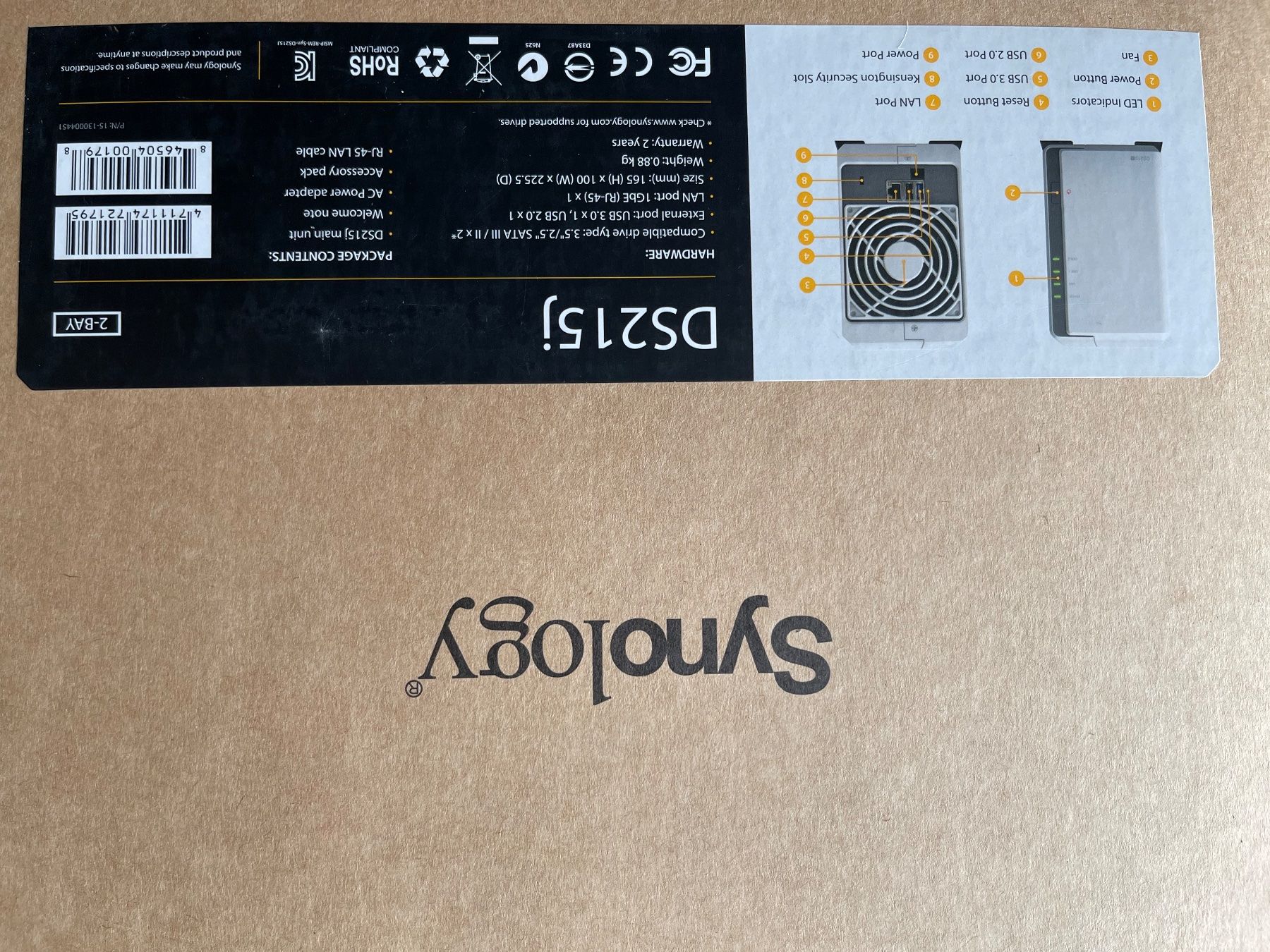 Synology Server: Synology DS215j original verpackt – Nuovo e nell'imballaggio originale da Zug venduto da gil_tnc2