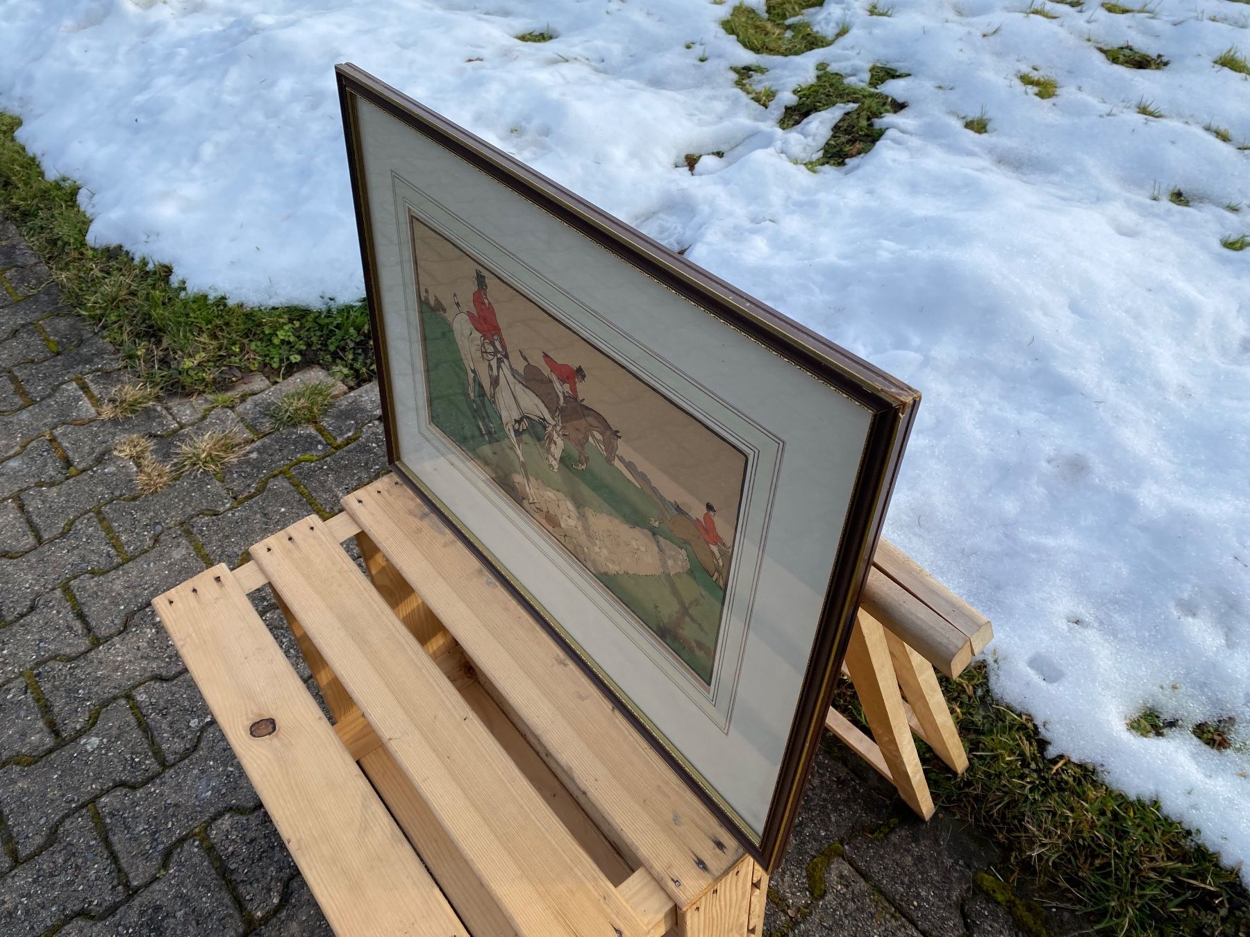 Carrozze: schönes Jagdbild von Dorothy Hardy – Usato da Feldbach venduto da Fea1 7