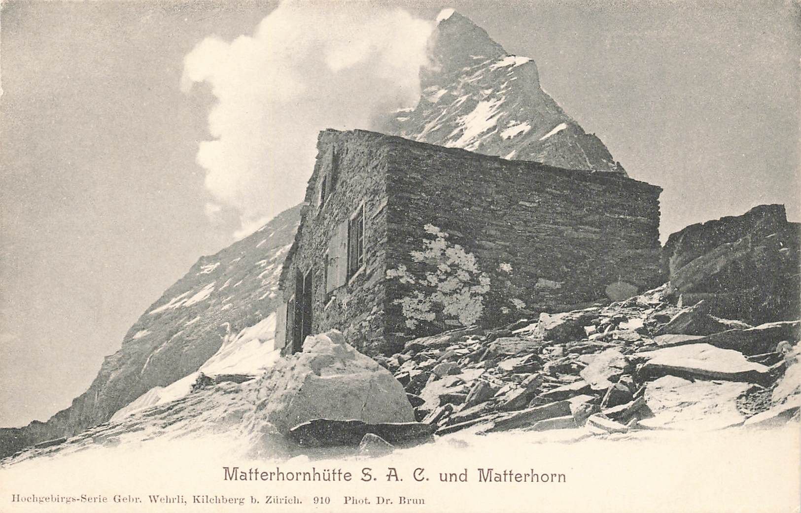 Ansichtskarten: Matterhorn – Gebraucht aus Biasca von Blenio71