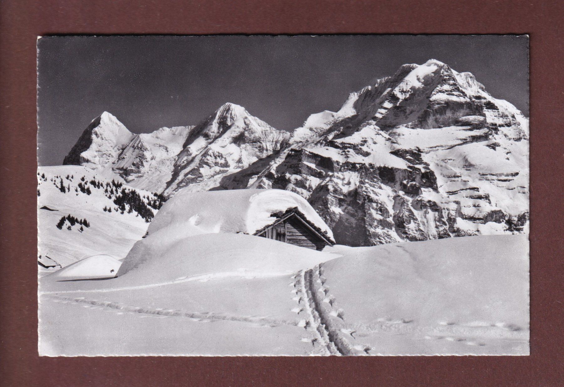 Cartoline postali: Bei MÜRREN - 1964 – Usato da Pully venduto da nicecards-shop