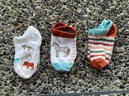 Socken, Kurzsocken, Sneakersocken Gr. 15 - 18