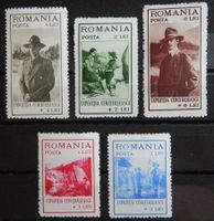 Rumänien Kat. 413-417 * 1931