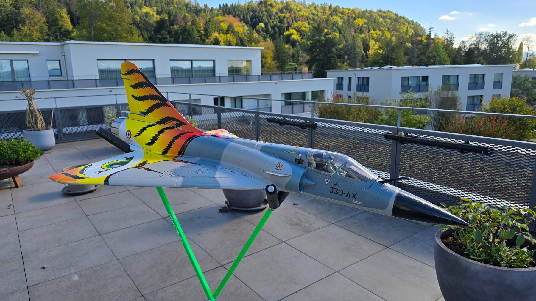 RC Modellbau: Freewing Mirage 2000, gebraucht – Gebraucht aus Bronschhofen von Pankraz58