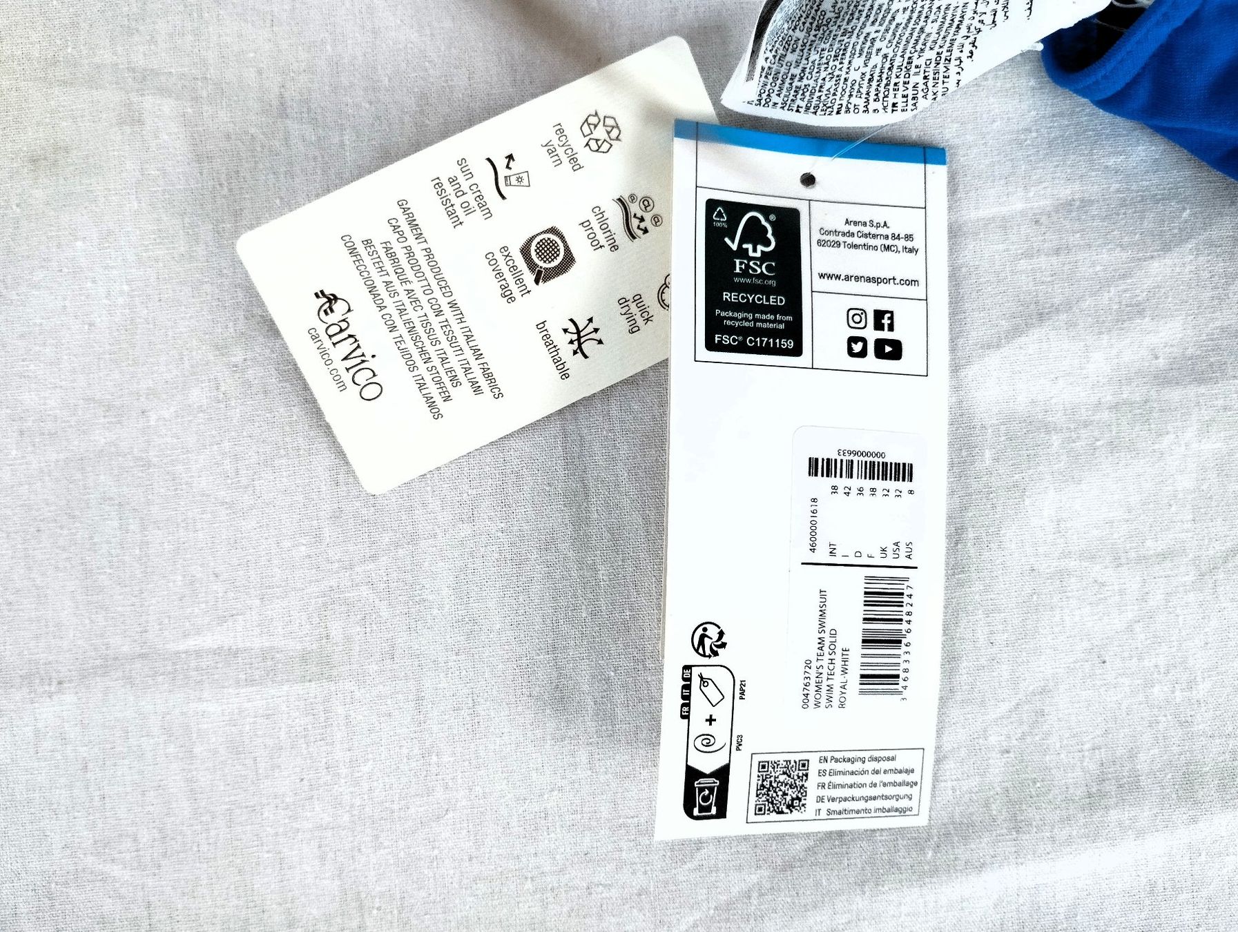 Arena Maillots de bain & Bikinis: ARENA Schwimmanzug blau Gr.36 – Neuf avec emballage d'origine à Schübelbach par Restwert_Schubelbach 5