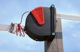 Zaunband mit Aufroller "Flexigate" 7.5m