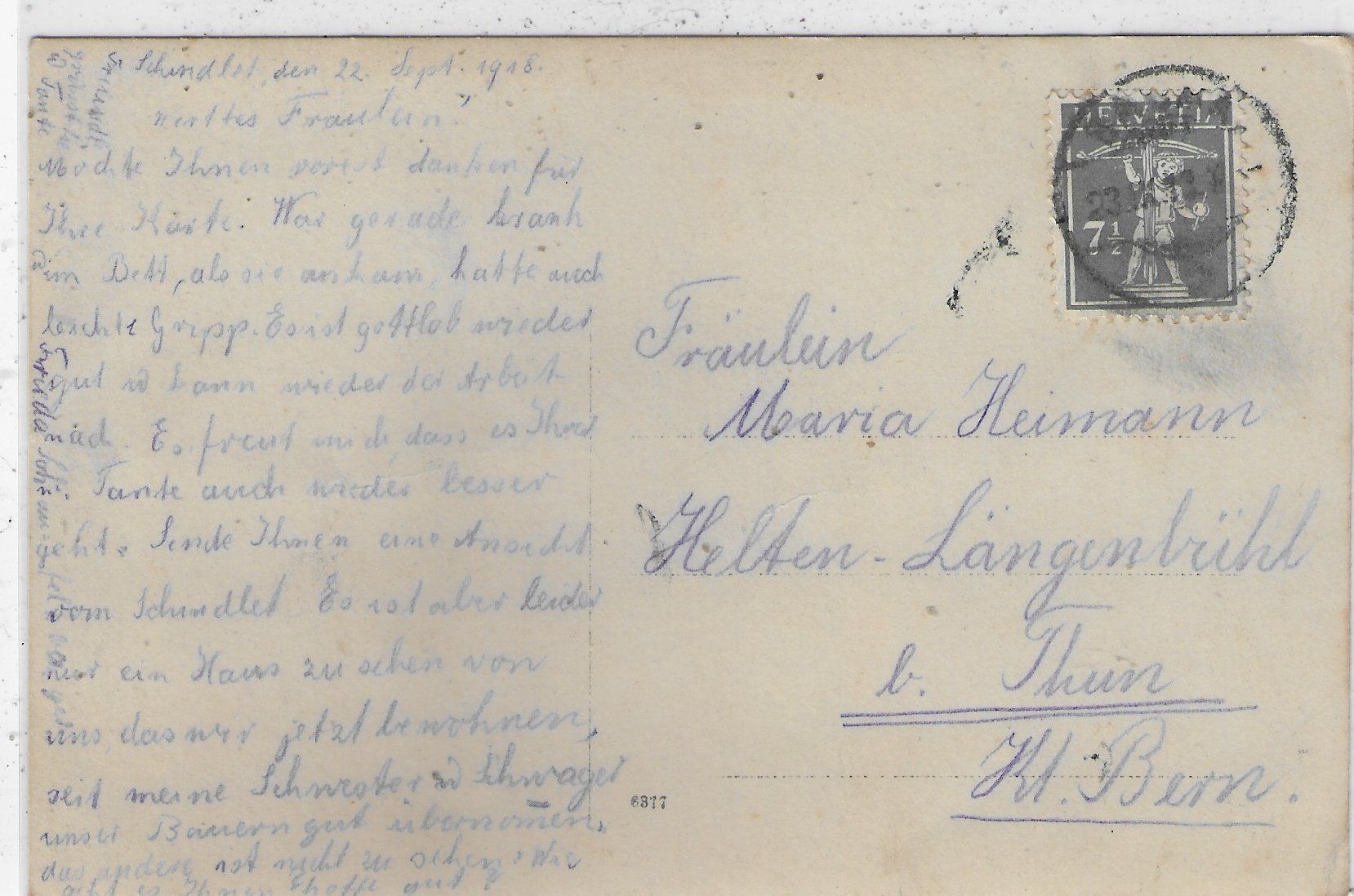 Cartoline postali: Restaurant Schindlet - Bauma – Usato da Ettingen venduto da Kartenplanet 1