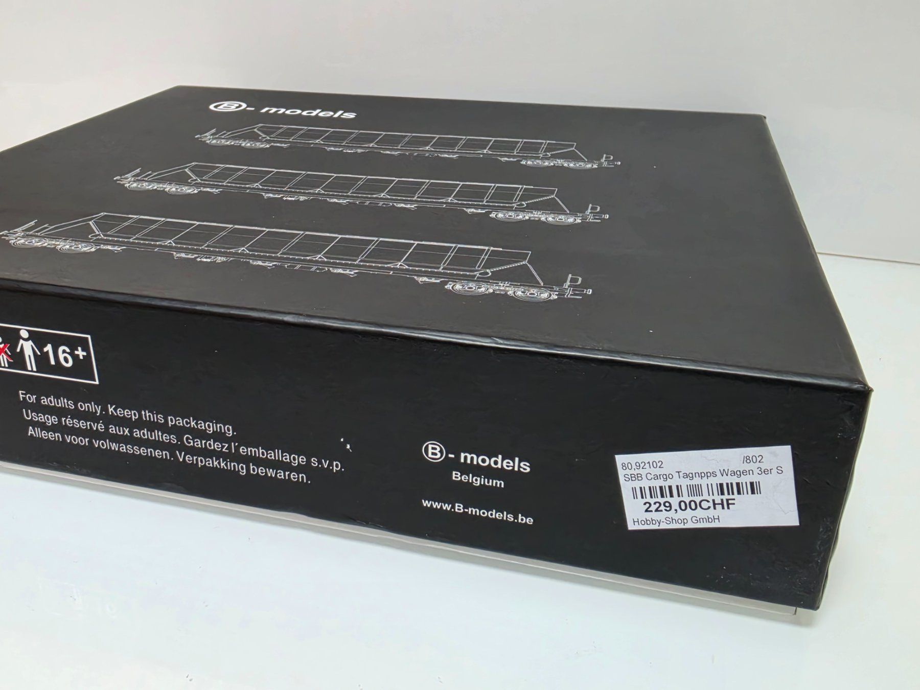Modellini di ferrovie: B-Models SBB Cargo Wagenset neu – Nuovo e nell'imballaggio originale da Neuenhof venduto da ludovicco 5