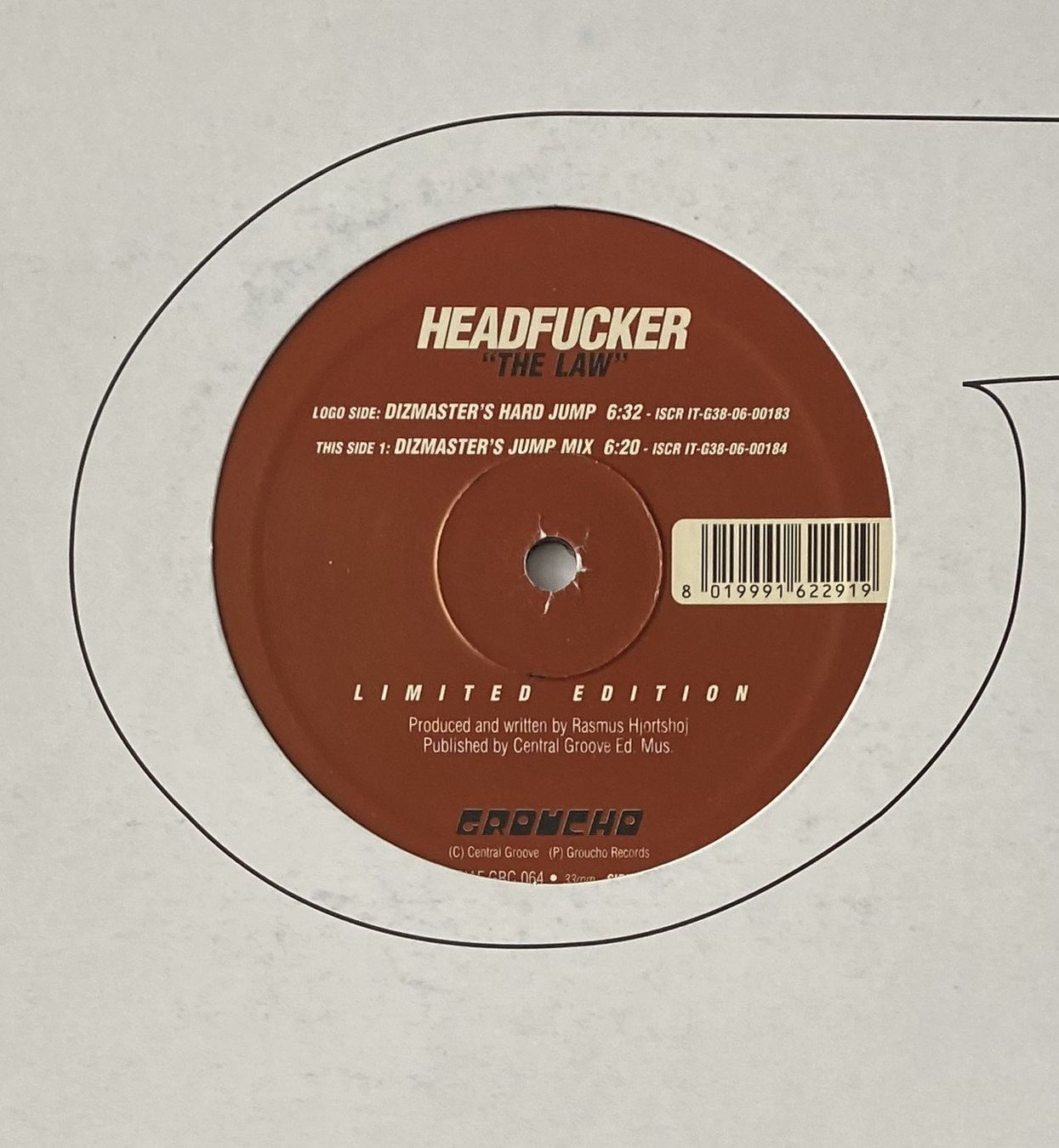 Dischi in vinile: Headfucker, The Law (Hardstyle) – Usato da Flums venduto da Empe1 2