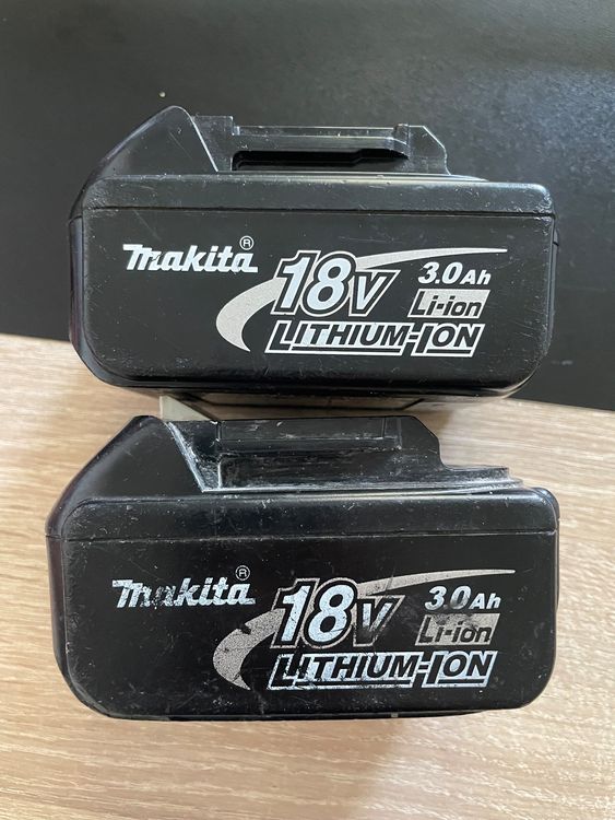 2x Akku Makita 18v | Kaufen auf Ricardo