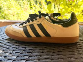 Adidas Samba OG Sneaker Crème / Off-White Leder G. 40.5 UK 7