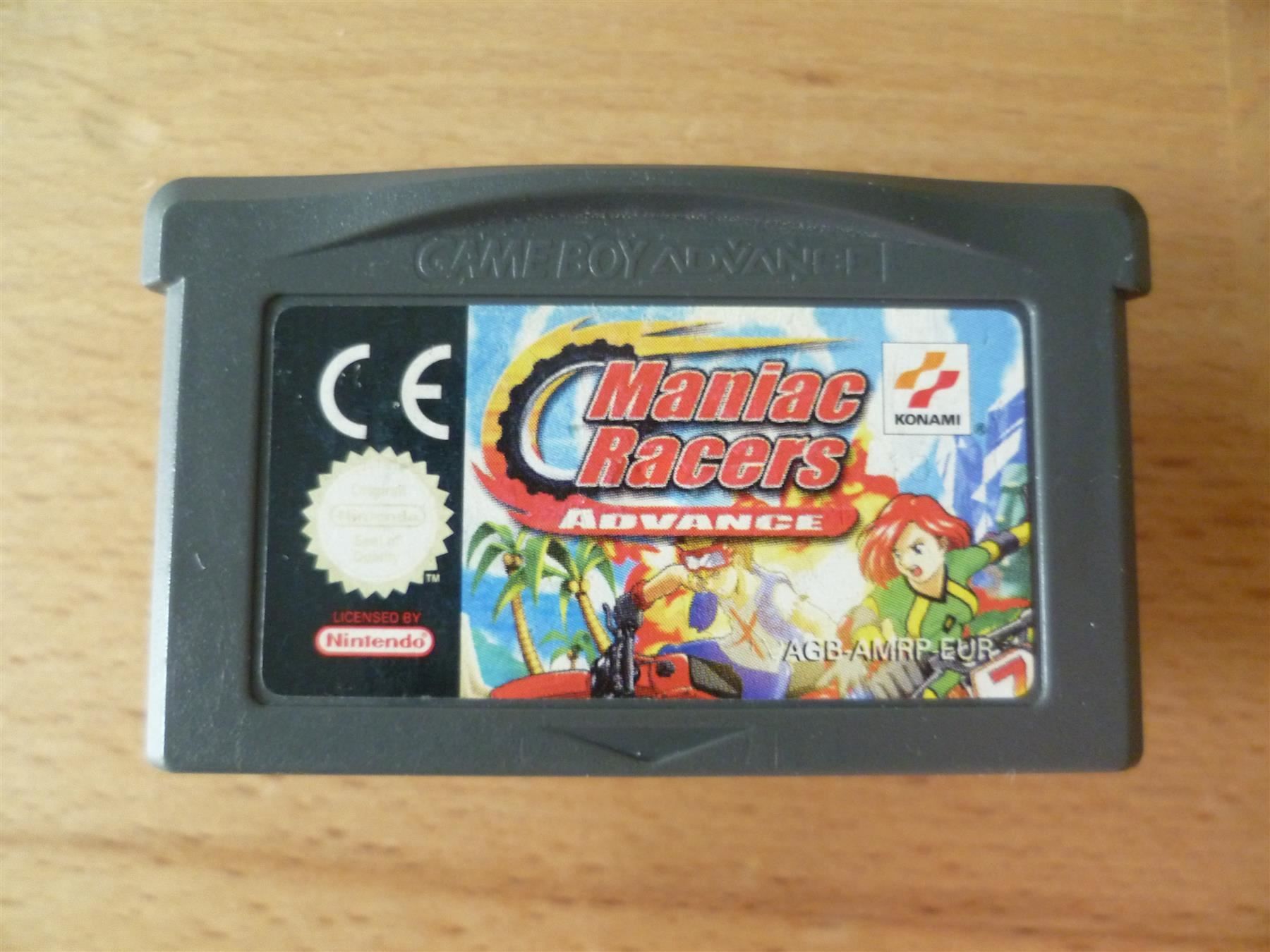 Nintendo Spiele: Maniac Racers Advance - Game Boy Advance – Gebraucht aus Thalwil von ranx