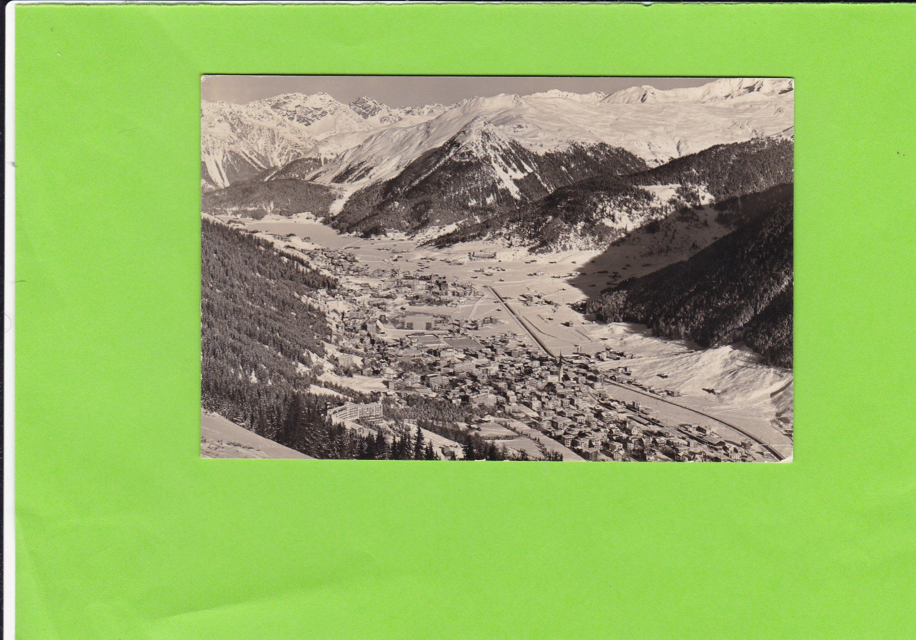Cartes postales: Davos-Generalansicht – D'occasion à St. Peterzell par neckertal