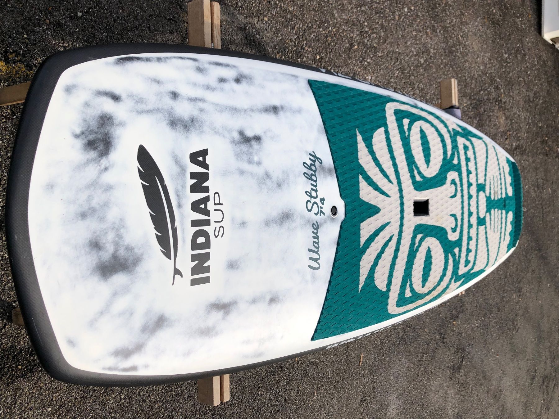 Sonstige Tabakwaren: Indiana 7'4 Stubby Wave Carbon – Gebraucht aus Oberrieden von WhiteWaveAG 2