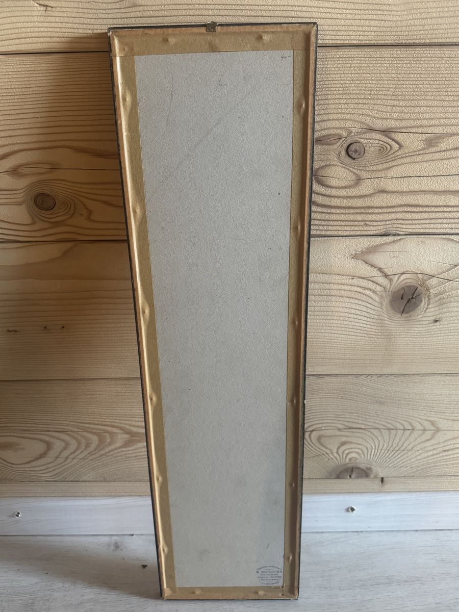 Gemälde: Peinture abstraite moderne - Format vertical & cadre doré – Gebraucht aus Erde von CBarts 2
