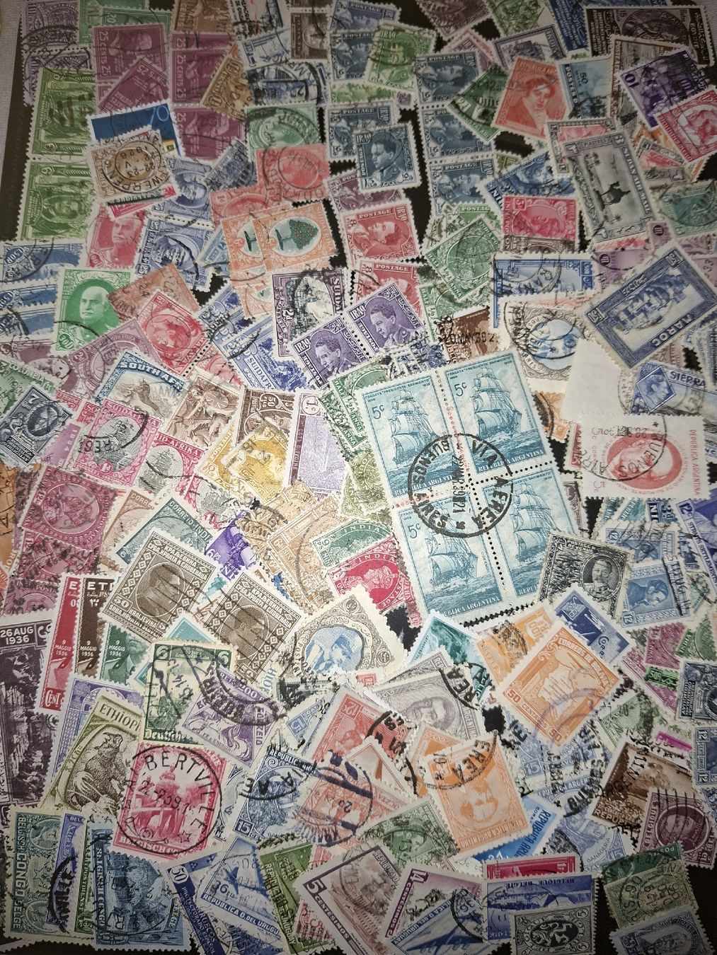 Tous les timbres: Lot Briefmarken Ausland 3#  – D'occasion à Balgach par SIMEON27