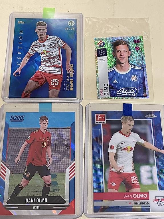 Topps Carte collezionabili: Panini Topps Dani Olmo Set – Usato da Nürensdorf venduto da Mulderi9