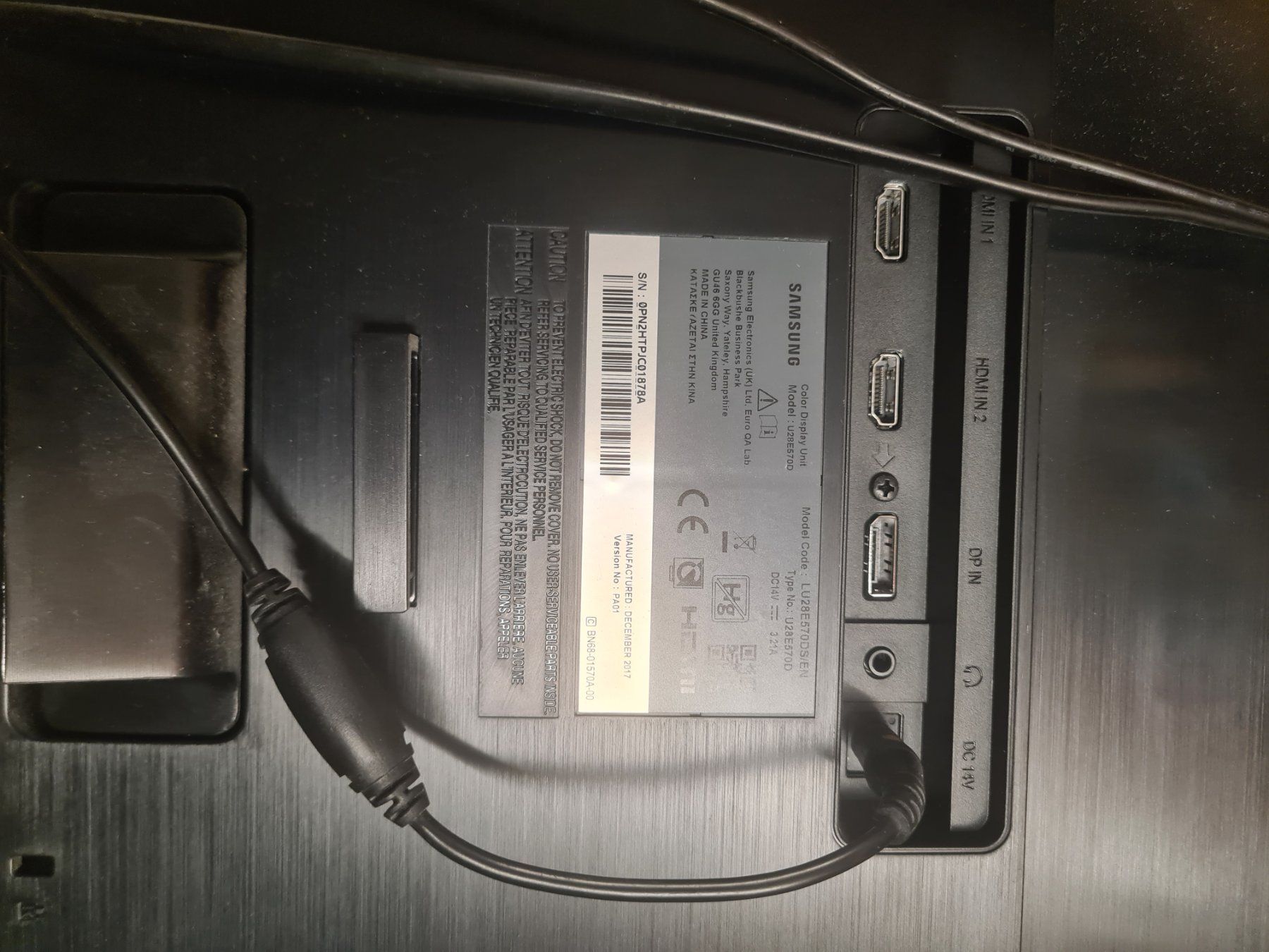 Monitore: Samsung U28E590D – Gebraucht aus Zurich von ber_2gfg 2