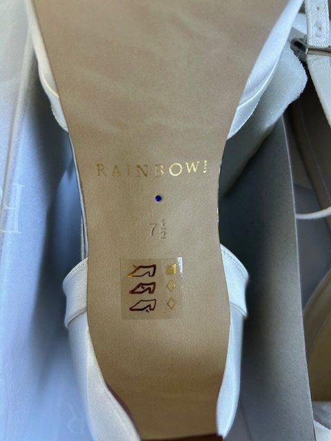 Rainbow Scarpe da donna: Brautschuh Letty von Rainbow Gr. 7.5 / 40.5 – Nuovo (secondo la descrizione) da Rothenburg venduto da stacostaco 3