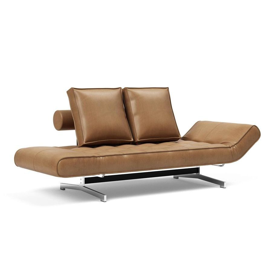 Divani: Schlafsofa Similileder beige Design Dänemark / Canapé-lit – Usato da Gümligen venduto da Xochitl 8