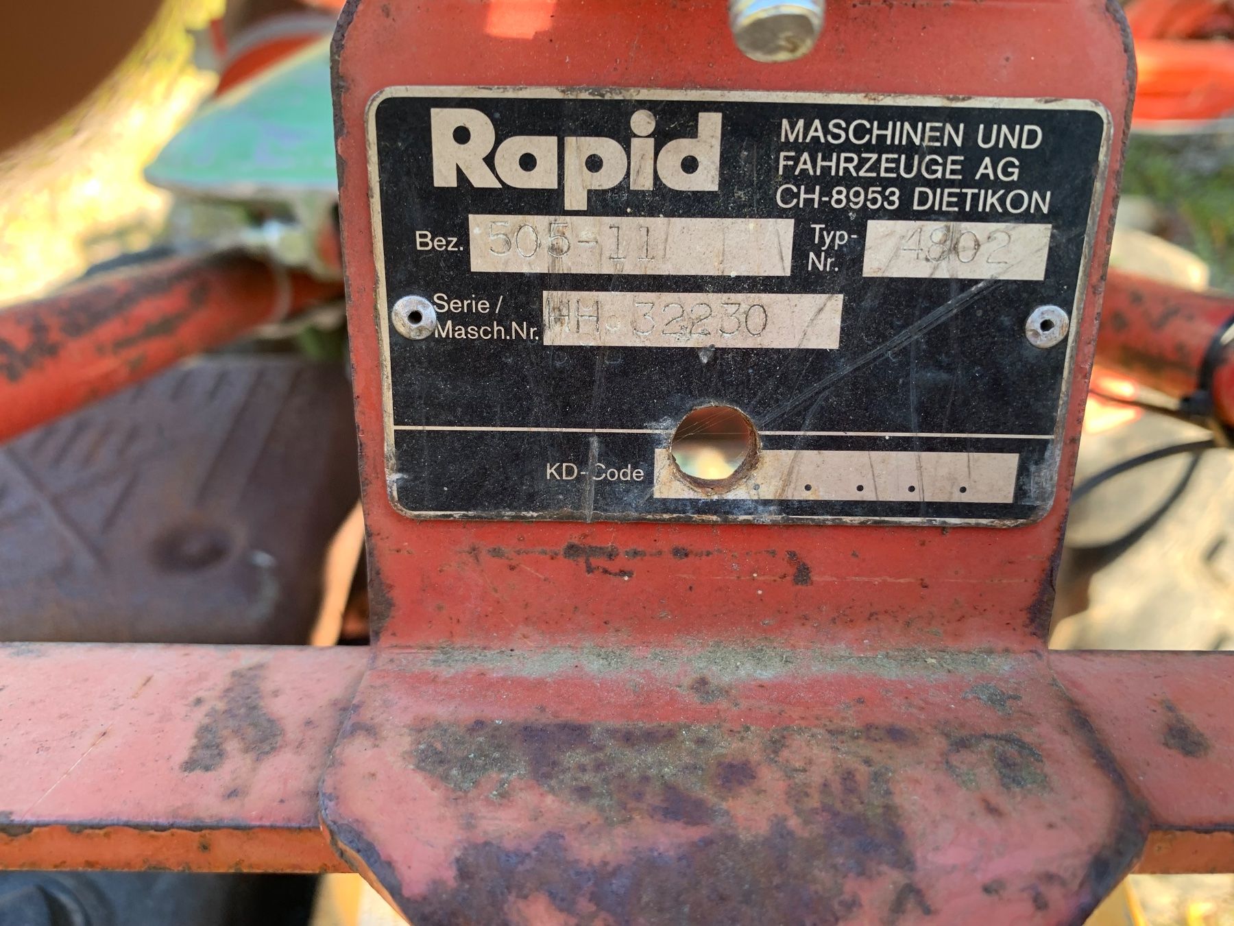 Rapid Tutte le macchine: Rapid 505 – Usato da Oekingen venduto da fcb61 3
