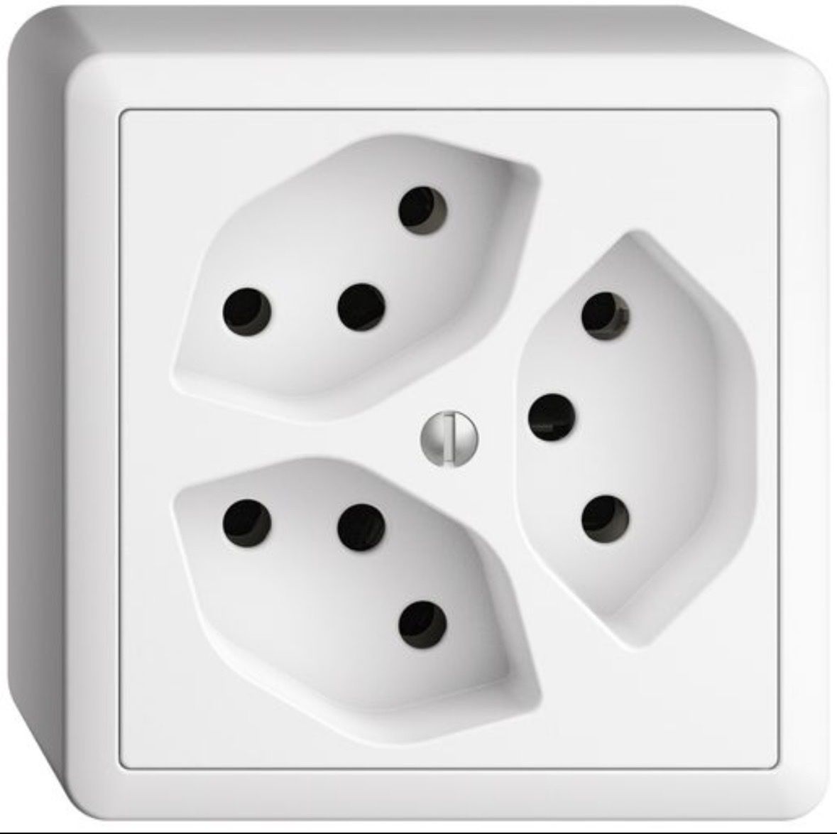 Feller Stecker: 1xFeller Ediziodue Ap.  3xT13  – Neu (gemäss Beschreibung) aus Frenkendorf von mur_6n5s