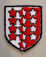 18b/ Wallis Valais Stoff Wappen Aufnäher St.Gallen Stickerei