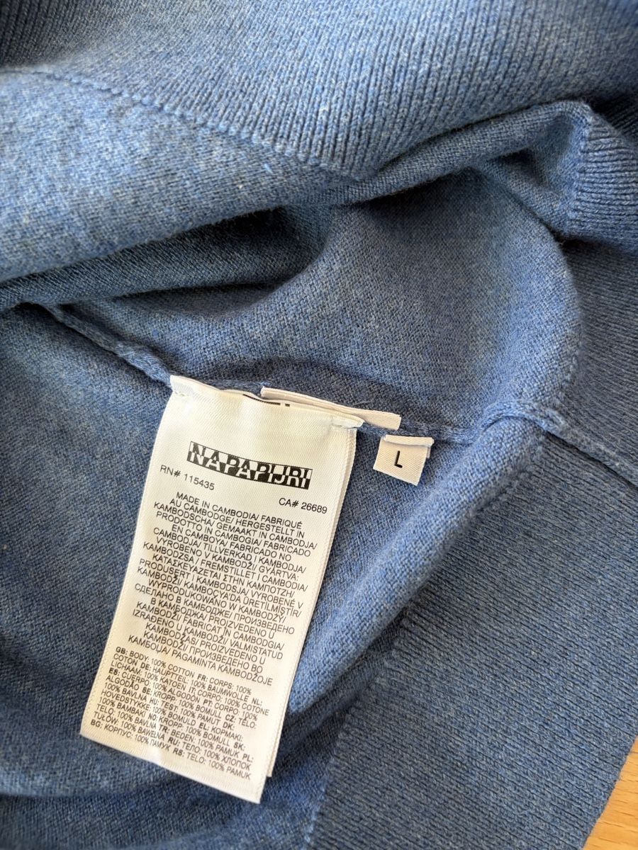 Napapijri Pullover & Sweatshirts: Napapijri Pullover blau Grösse L – Gebraucht aus Küsnacht ZH von Katja99 4