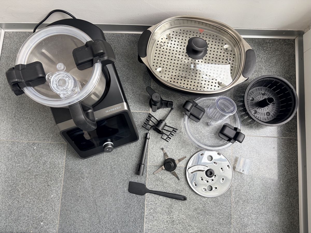Schneider Elettrodomestici da cucina: Schneider Powerchef Multikocher inkl. Zubehör – Usato da Gutenswil venduto da Naehlaelae 1