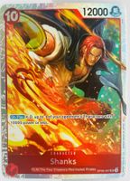 One Piece Shanks OP06-007 ENG SR Sammelkarte