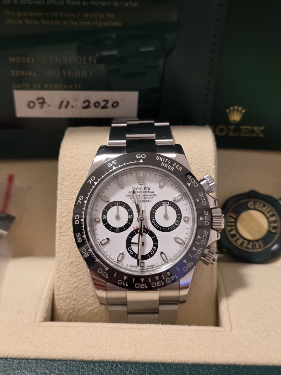 Rolex Orologi: Rolex Daytona Panda 116500LN – Usato da Zürich venduto da Timely_Deals