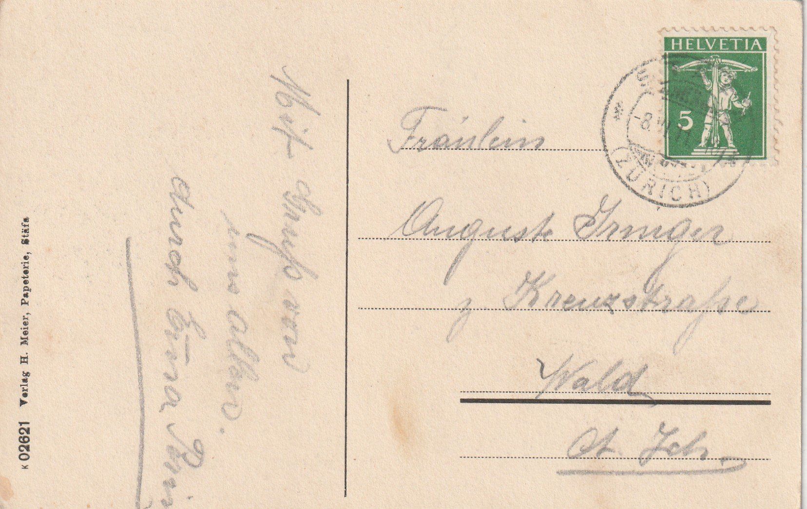 Cartoline postali: Stäfa Post – Usato da Rorschacherberg venduto da fratovi2 1