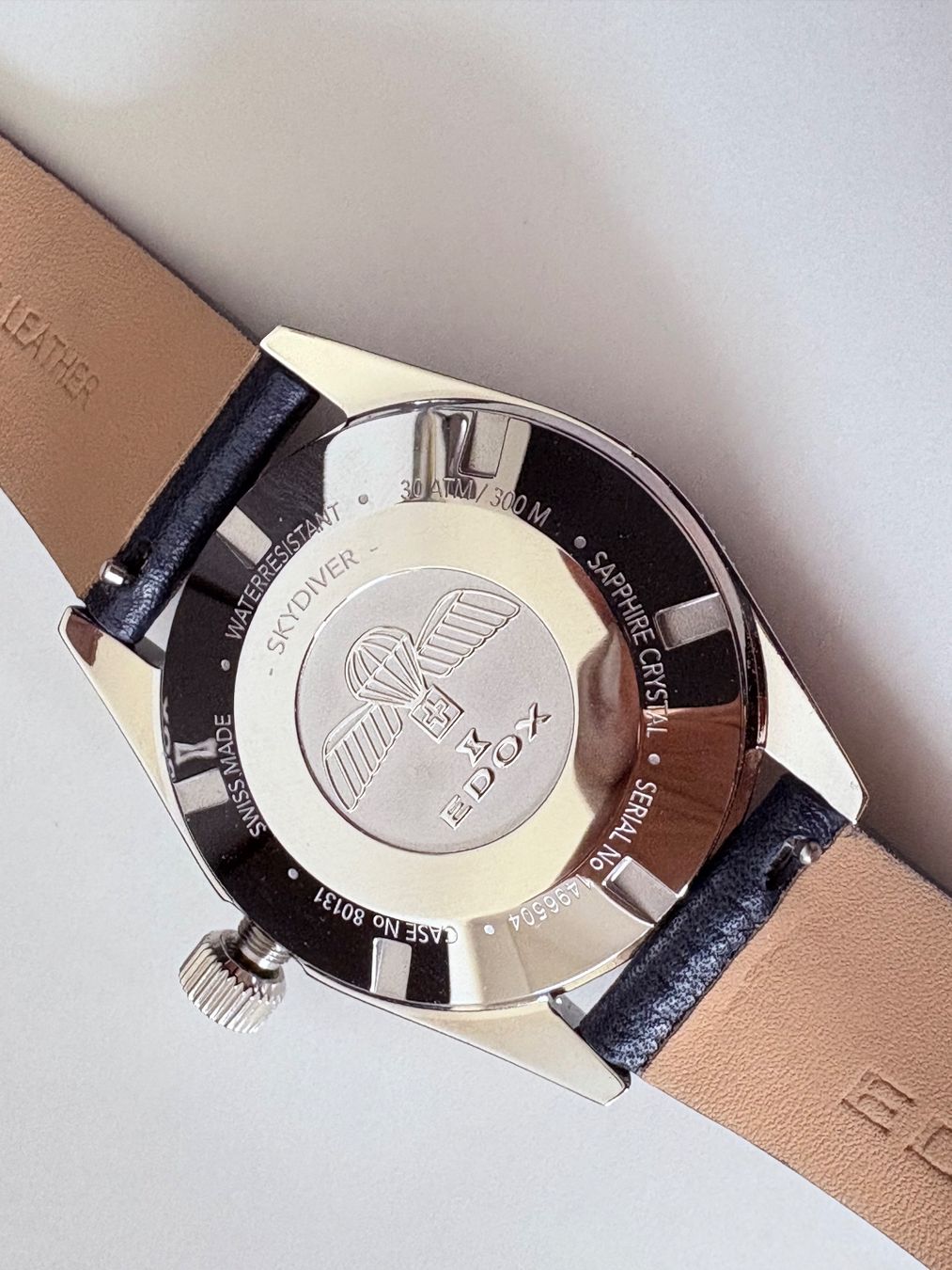 Edox Orologi: Edox SkyDiver 38 Date Automatic Special Edition New/Garantie – Nuovo e nell'imballaggio originale da Genève venduto da GLwatchsa 8