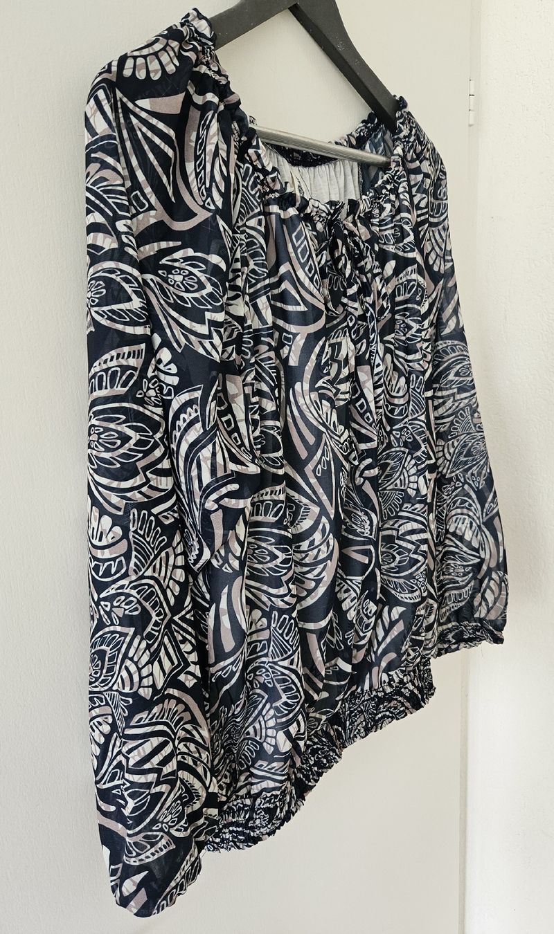 Camicette: Blusenshirt XL - river - Spendenaktion – Nuovo (secondo la descrizione) da Unterkulm venduto da Beljasch 1